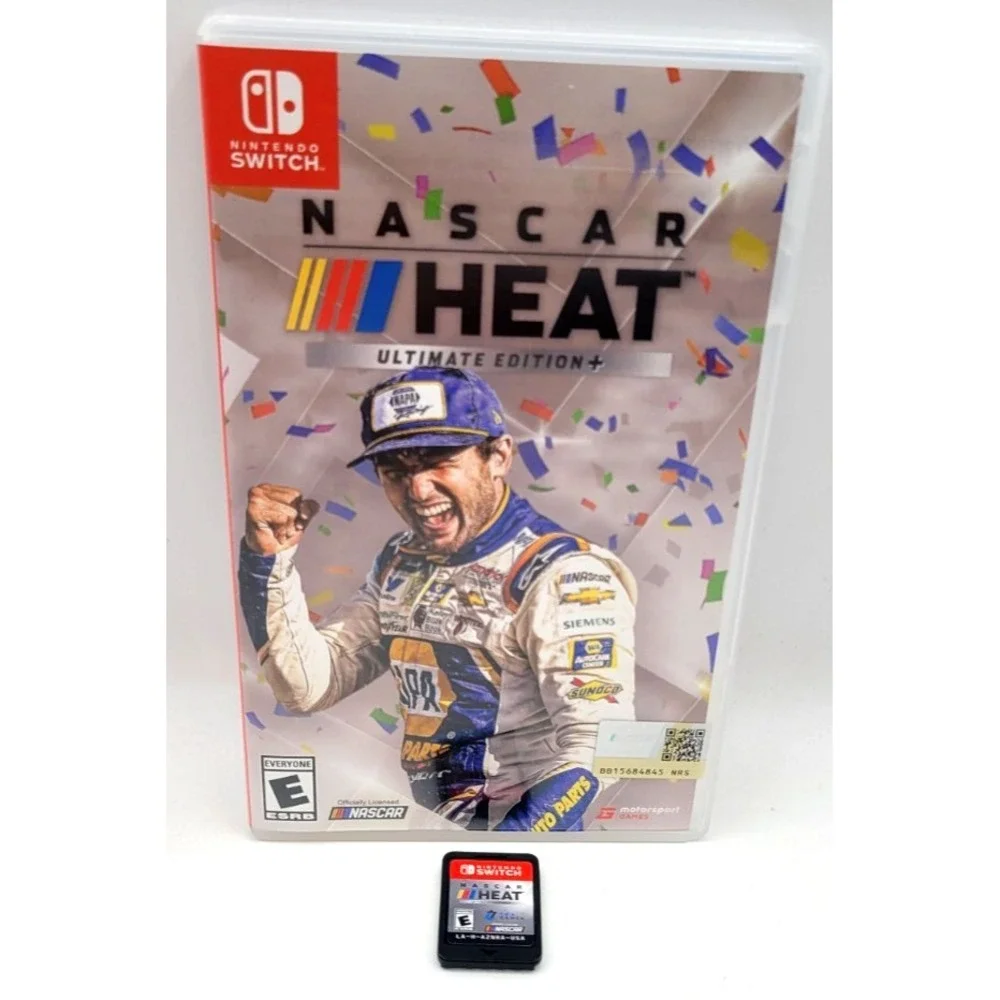 NASCAR Heat Ultimate Edition for Nintendo Switch Racing Game CIB COMPLETE IN BOX